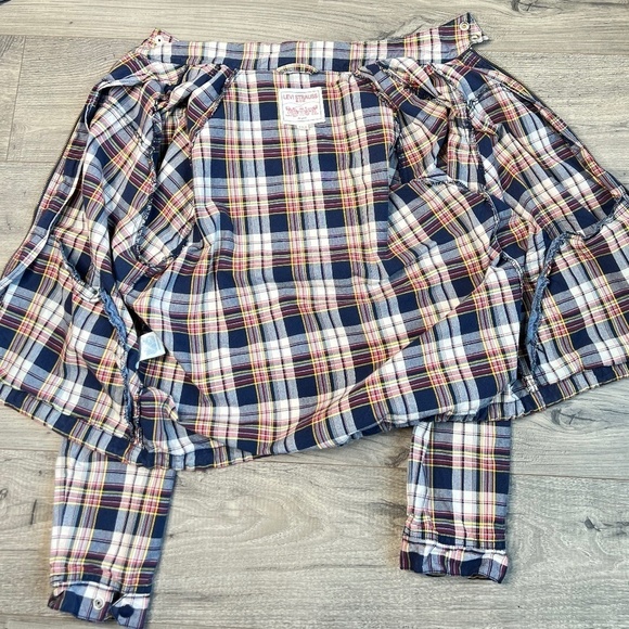 Levi’s Girls Plaid Hooded Zip Up Jacket Size Large - Picture 6 of 12